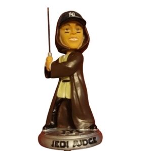 RARE Aaron Judge Jedi Bobblehead ⚾ Star Wars Yankees SGA Collectible